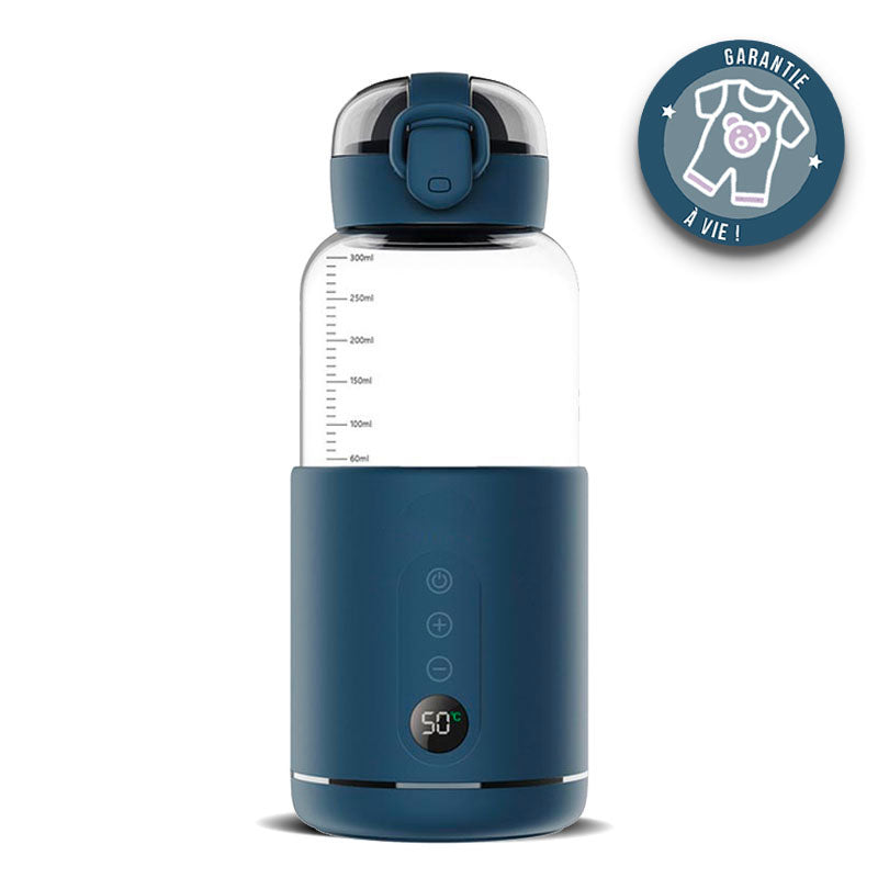 Chauffage Lait Bébé Lcd Chauffe-biberons 8 En 1 NWOUIIAY - Stérilisation, Décongélation Et Maintien Au Chaud - LCD Et Minuterie Baignoire Pliable Bébé