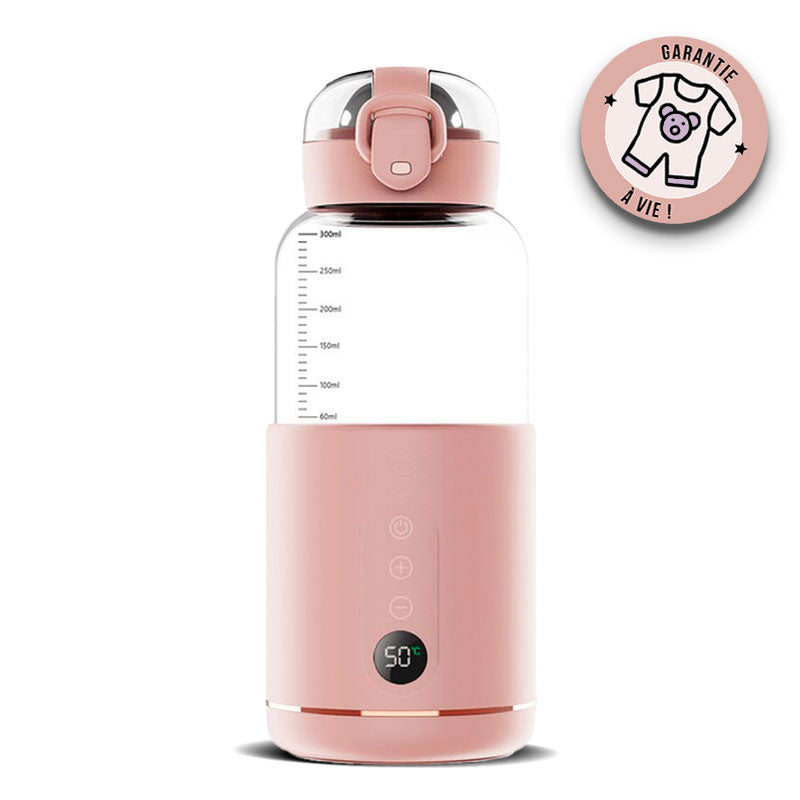 Chauffe-biberon sans fil Quickheat™ | Un biberon chaud où il veut, quand il veut